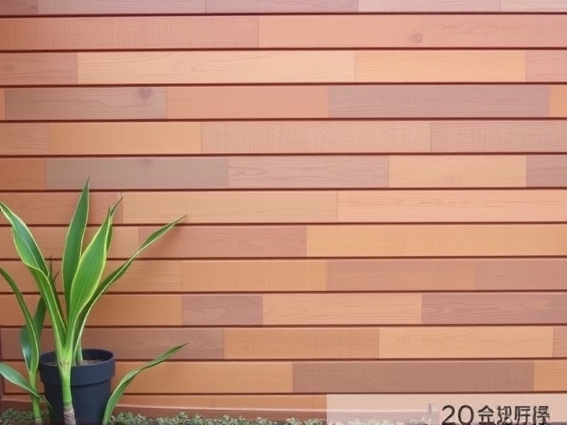 wpc slatted cladding for outdoor