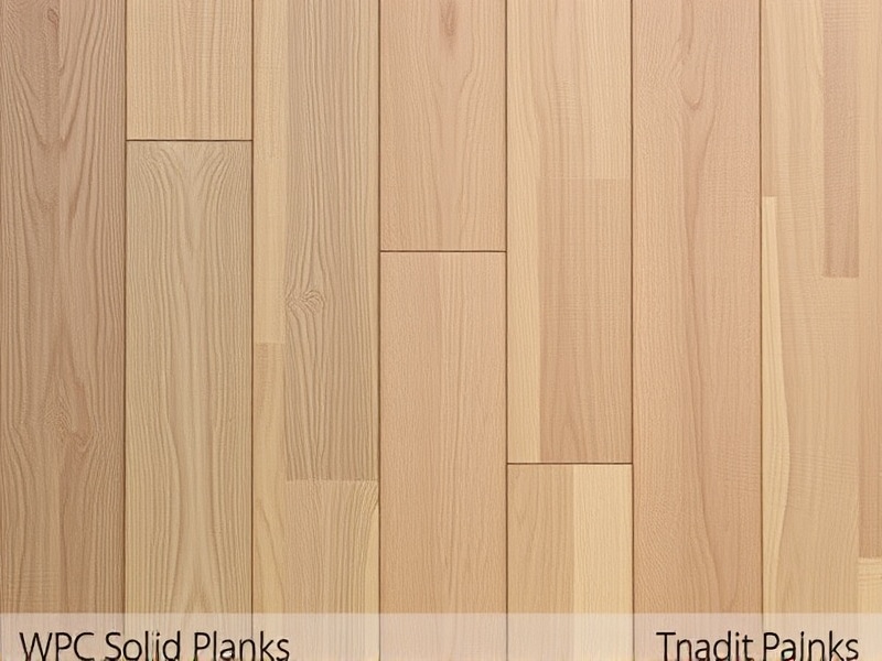 WPC Solid Planks vs. Traditional Wood: A Comprehensive Comparison