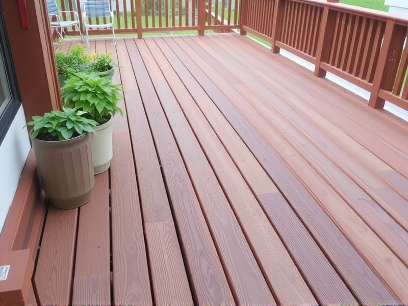 wpc wooden decking