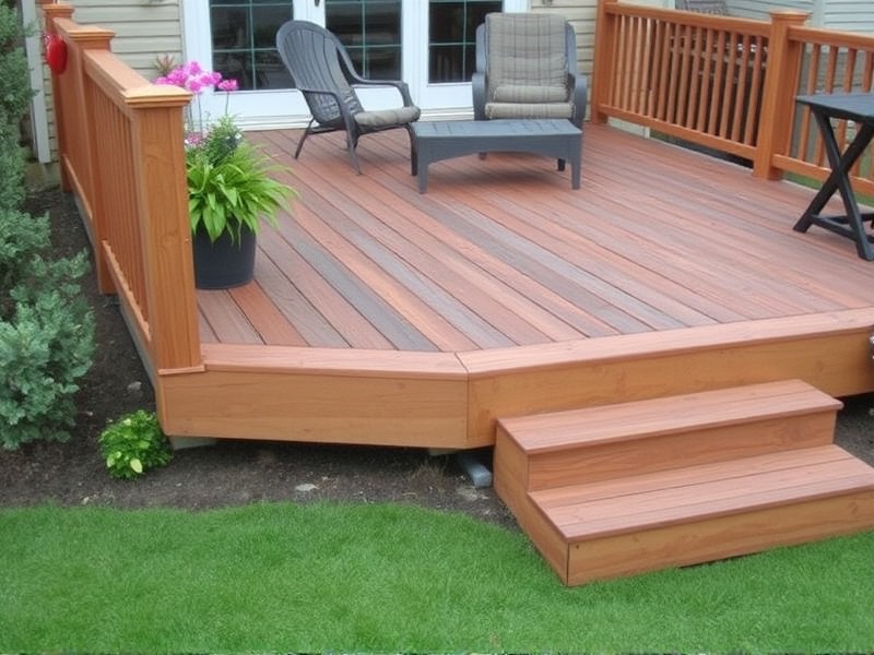 can you put composite decking on wooden frame