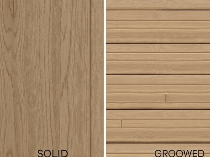 Choosing Between Solid and Grooved Composite Decking Boards