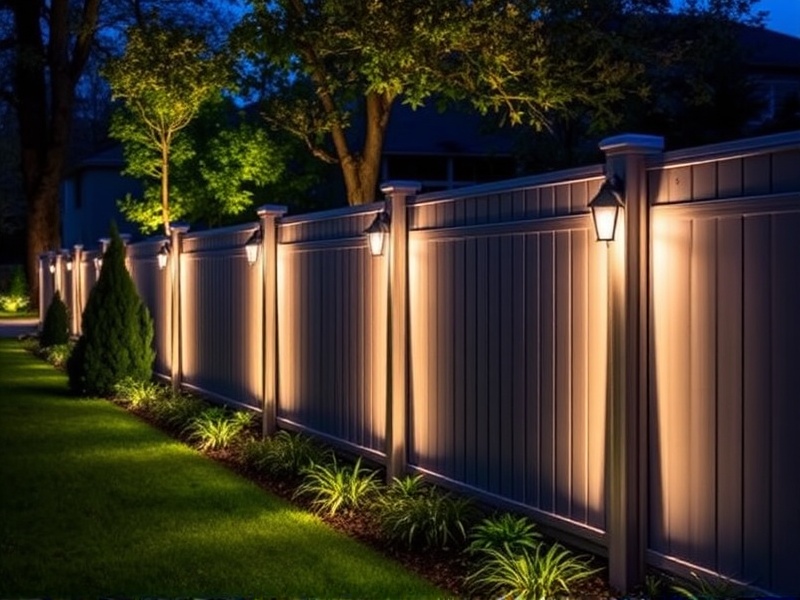 Choosing the Right Privacy Fence Lights