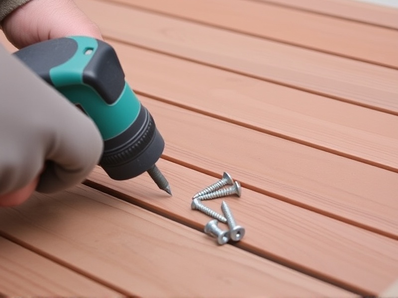 Choosing the Right Screws for WPC Decking Installation