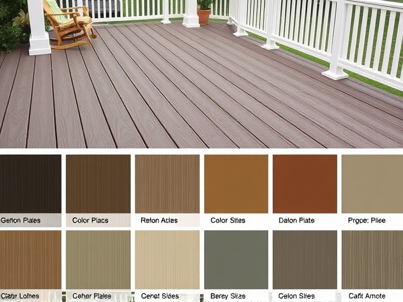 color choices for composite decking