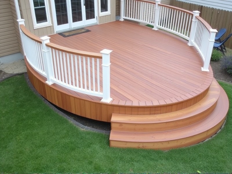 Comparing Composite Premade Curved Decking with Traditional Options