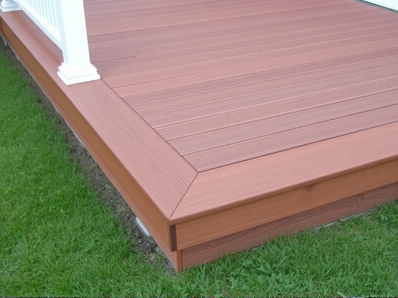 composite decking finish edge