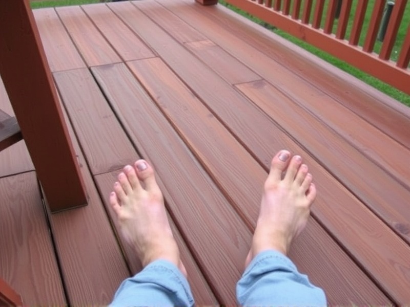 Composite Decking Safety: Can Your Feet Get Burned?