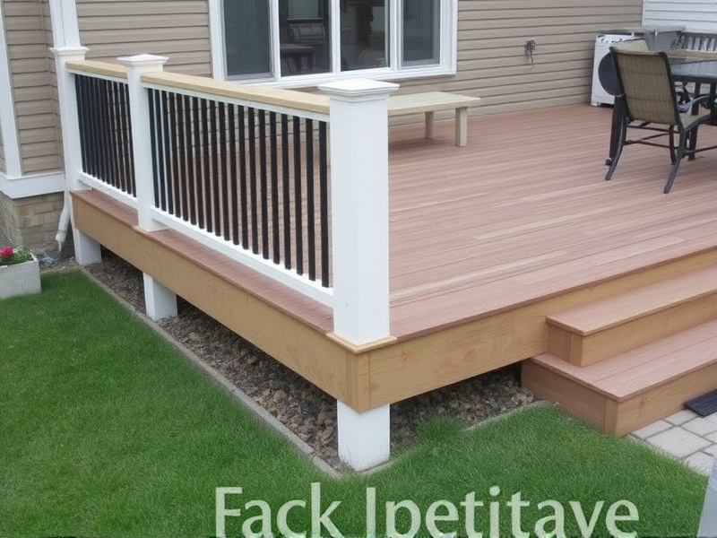 Composite Decking Wrap Techniques for 6x6 Posts
