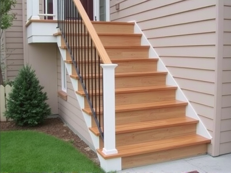 Composite Stairs Ideas: A Blend of Beauty and Durability