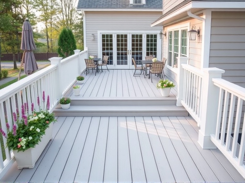 Design Tips for Incorporating Light Colored Composite Decking