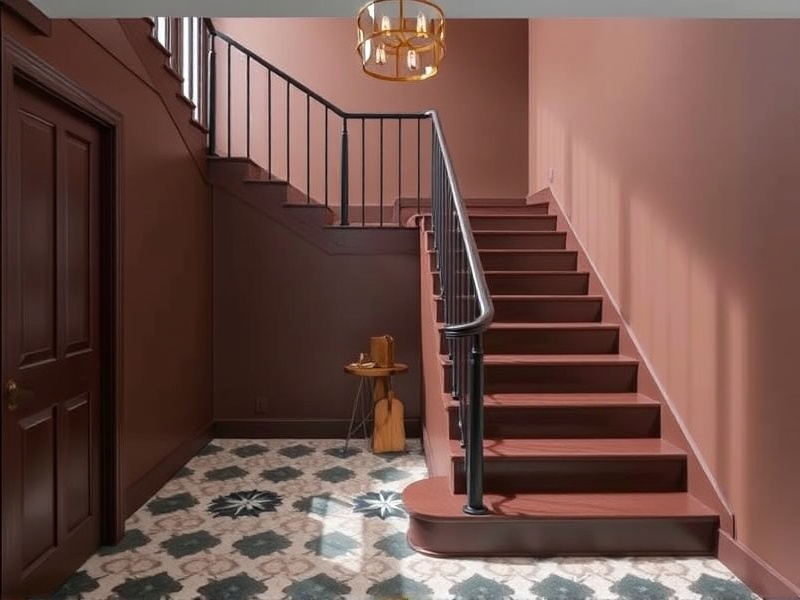 Designing with Chocolate-Colored Stairs: A Guide