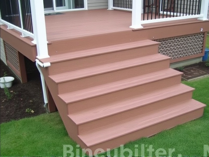 Designing Your Ideal Composite Deck with Steps