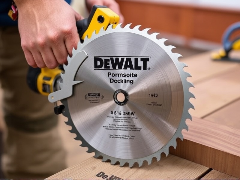 dewalt composite decking blade