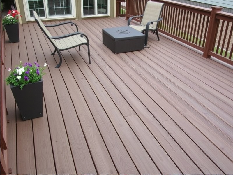 different types of trex composite decking