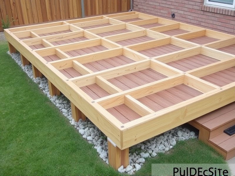 DIY Composite Deck Frame Construction: A Beginner’s Guide