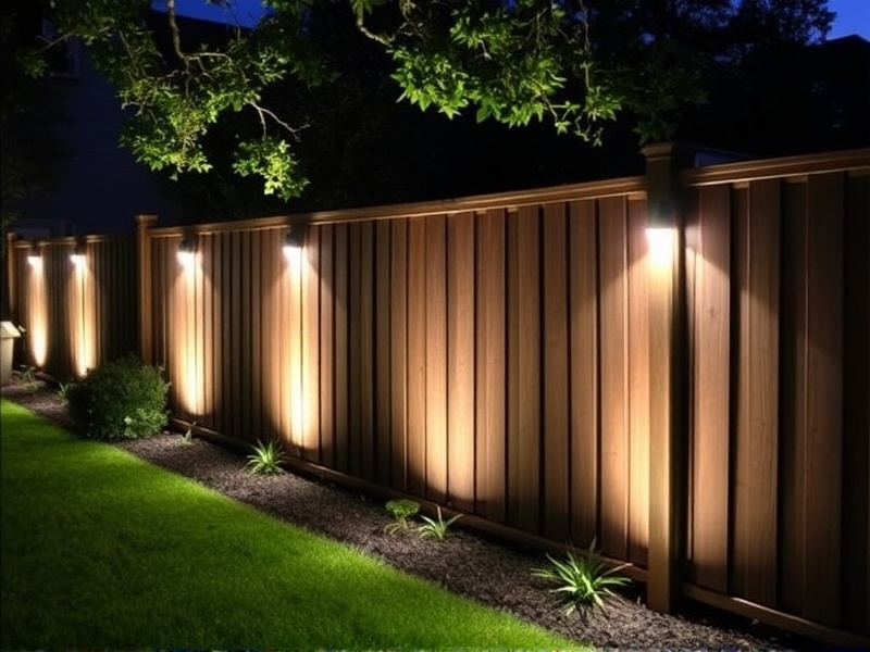 DIY Installation of Privacy Fence Lights