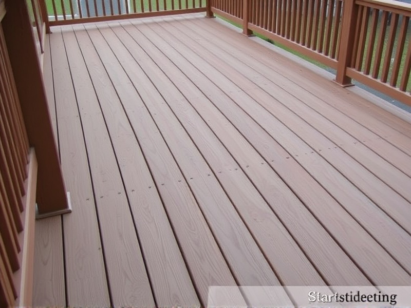does composite decking need spacing
