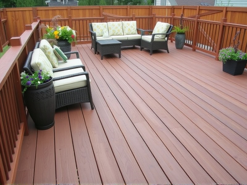 Eco-Friendly Outdoor Living with Composite Decking Images