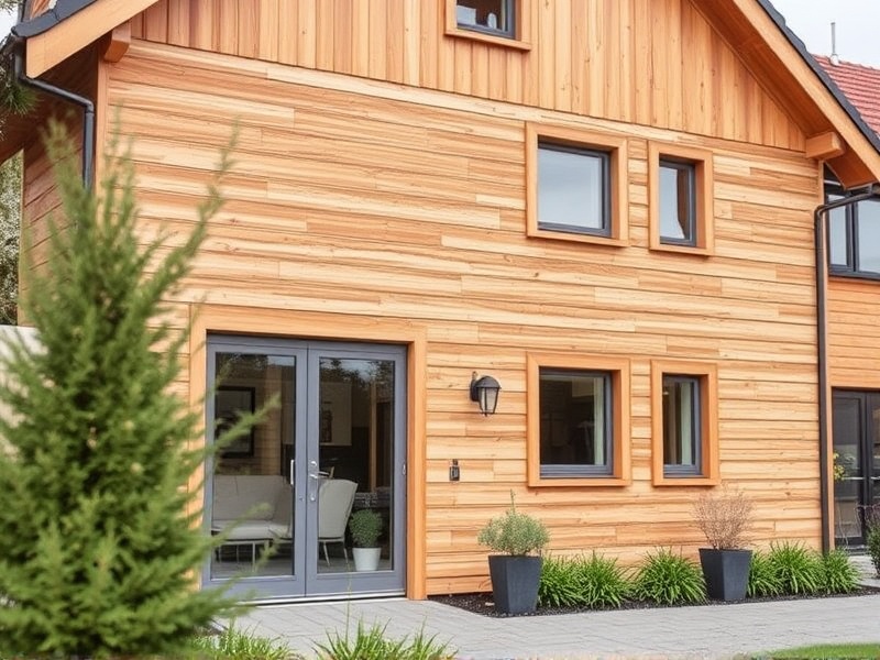 fassadenverkleidung holzoptik wpc
