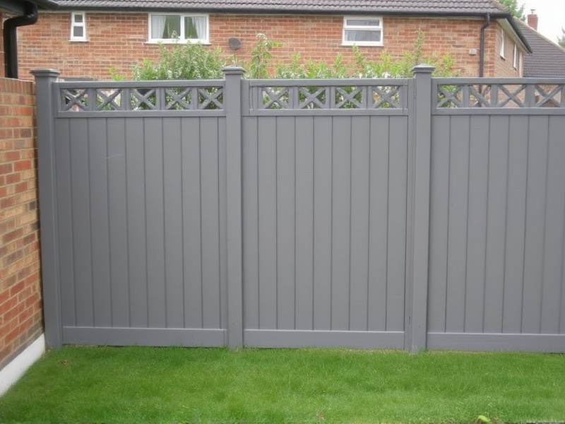 fence panels grey