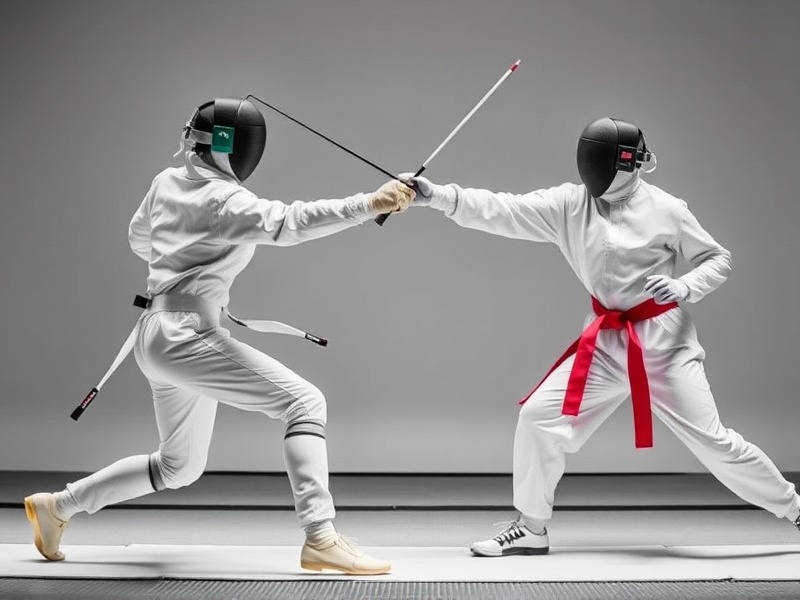 Fencing vs Taekwondo: Footwork and Weaponry in Martial Arts