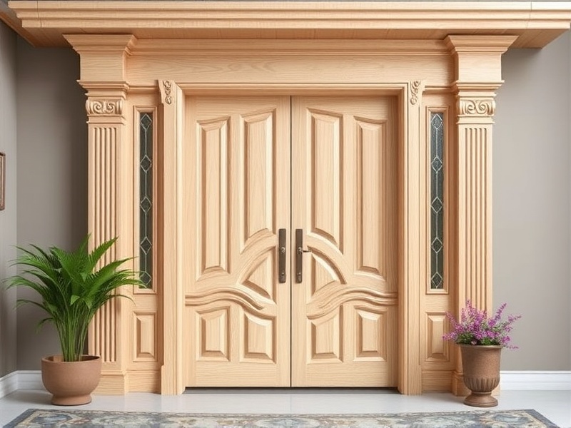harga pintu kayu wpc