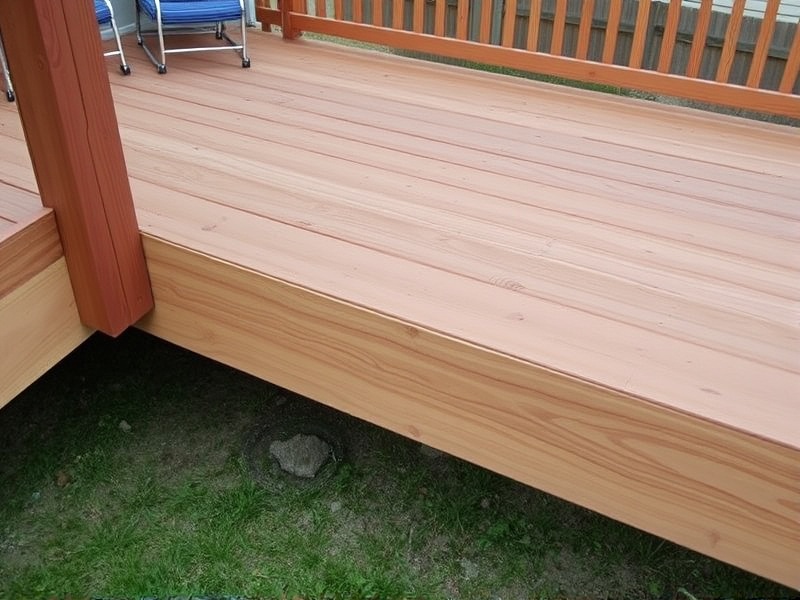 hdistance of joists when using composite decking