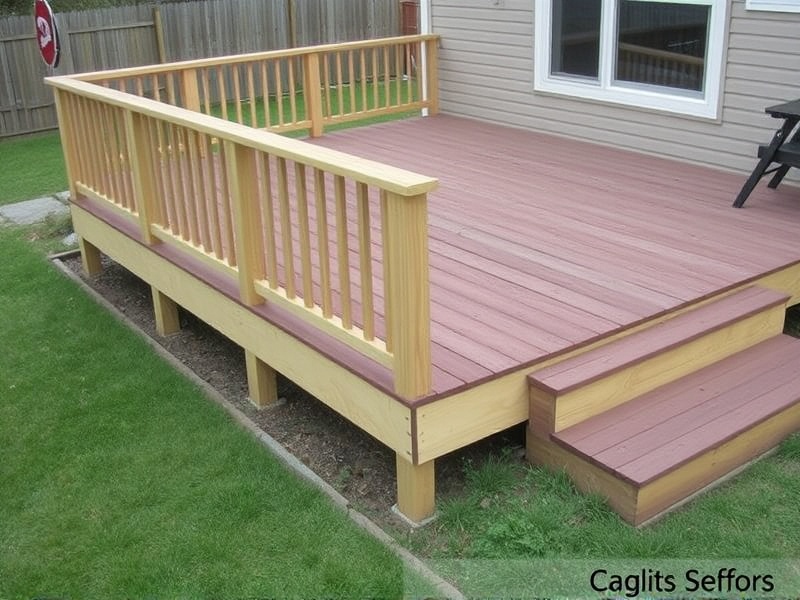 how to build a frame for composite decking