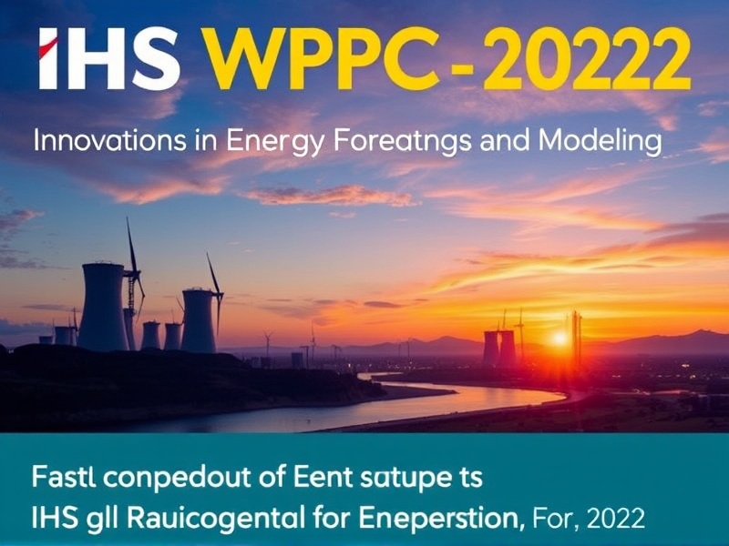 IHS WPC 2022: Innovations in Energy Forecasting and Modeling