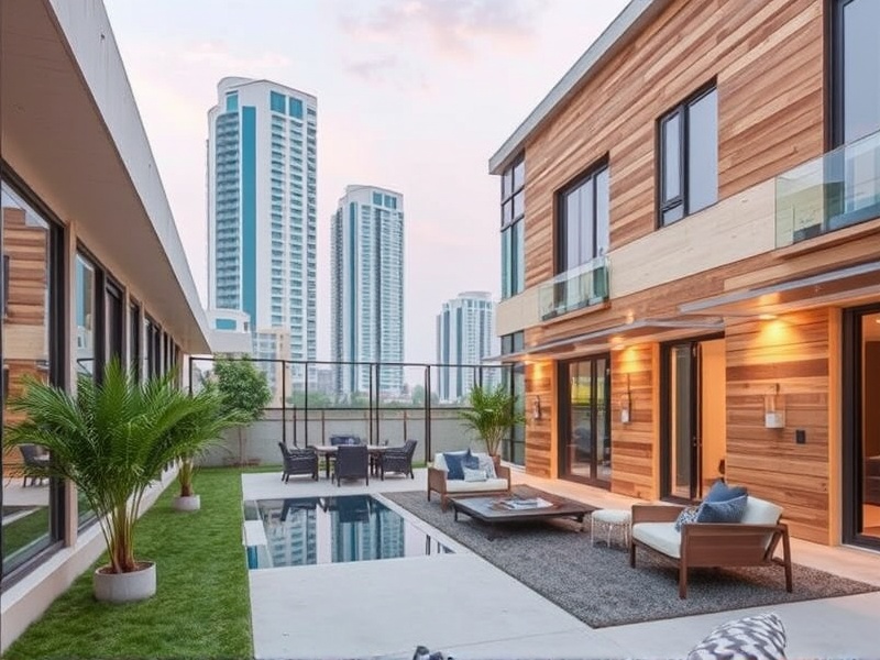 Innovative Uses of WPC Boards in NOIDA Extension Buildings