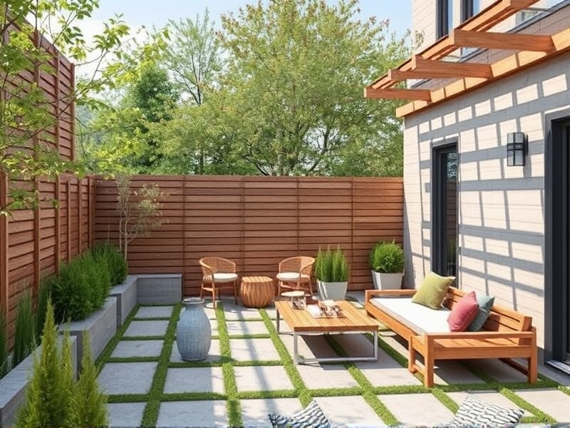 Innovative Uses of WPC Ograje Obi in Outdoor Spaces