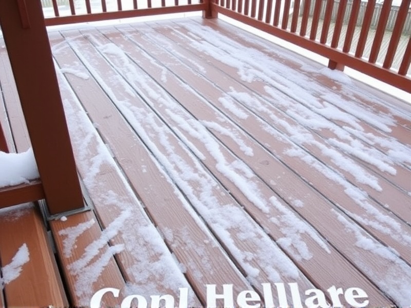 Is It Safe to Apply Ice Melt to Composite Decking?