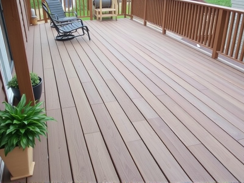 light weight composite decking