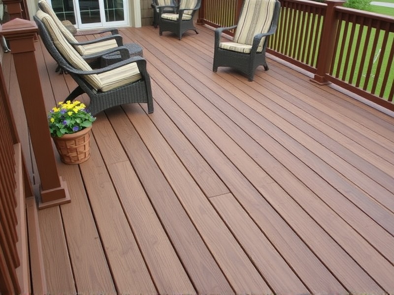 Lowes Natural Brown Composite Decking: Aesthetic and Practical Benefits