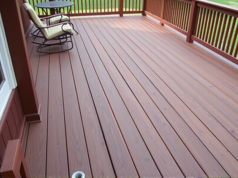 mahogany vs. composite decking