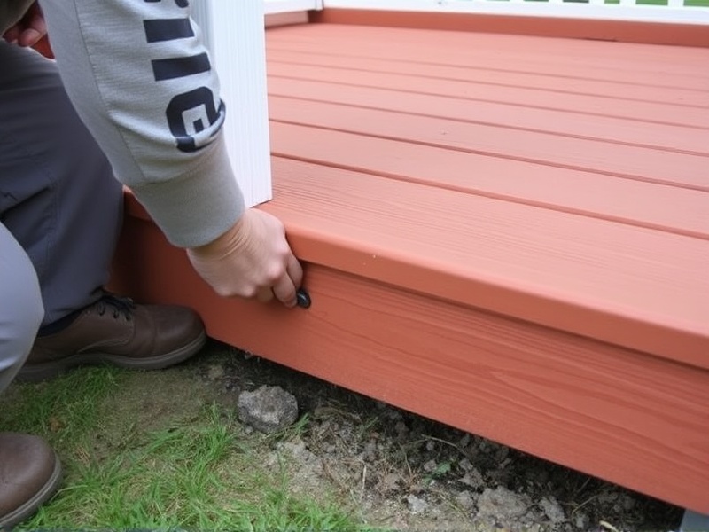 Maintaining Stability: Screwing Down Composite Decking