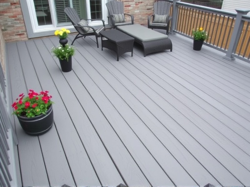 Maintenance Tips for Your Grey Composite Deck