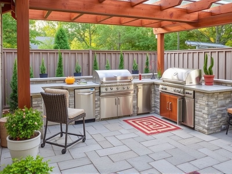 Maximizing Space with a TREX Outdoor Kitchen