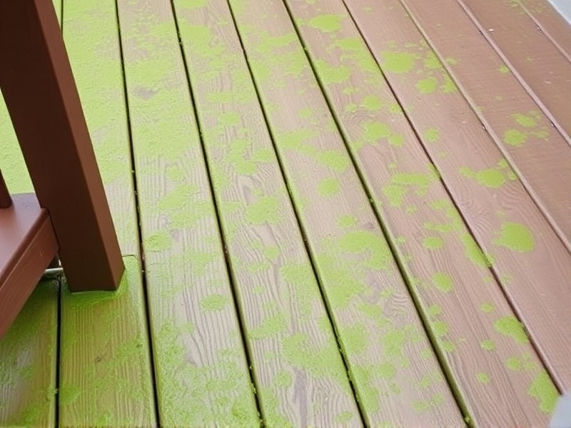 Natural Remedies for Cleaning Green Algae off Composite Decks
