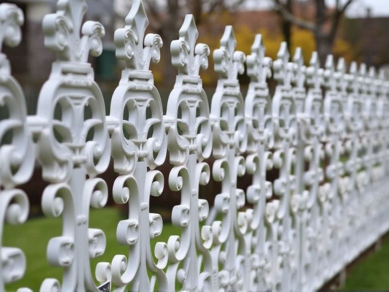 plasstic ornamental fence