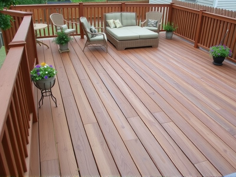 real wood deck options