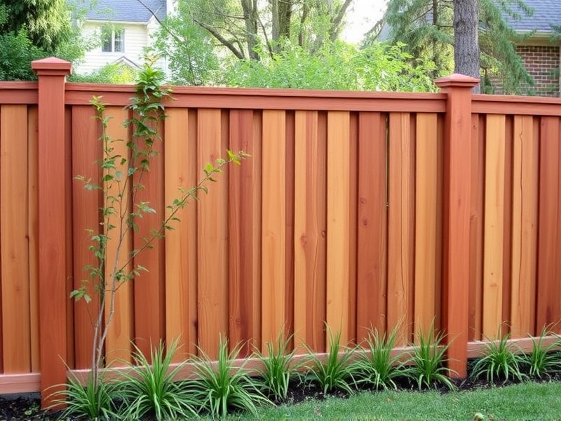 redwood fences