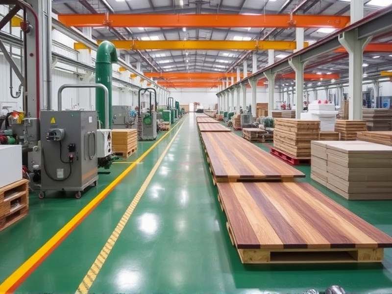 The Manufacturing Process of WPC Wood Decking in Factories