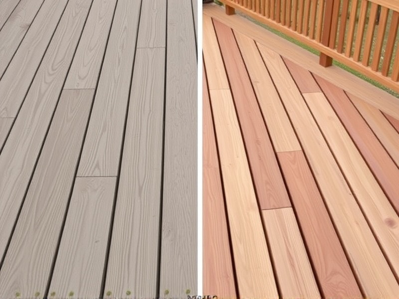 Weighing Costs: Composite Decking vs Cedar Decking Materials