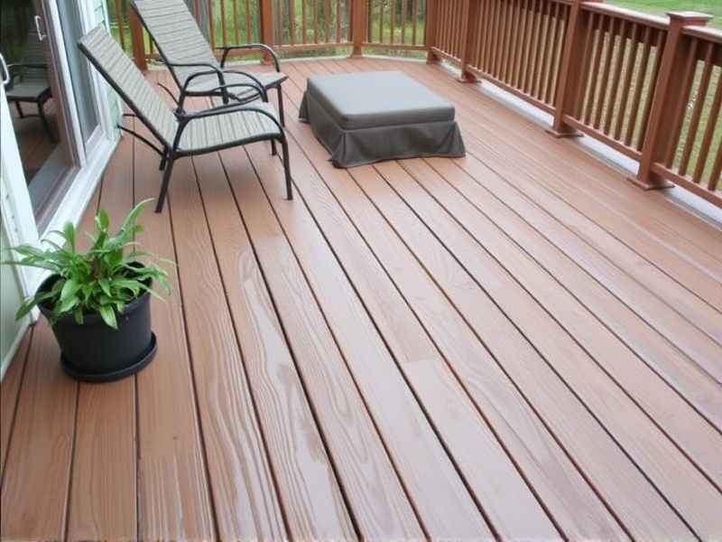 what do you clean composite decking with