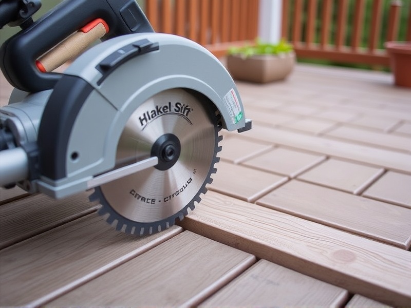which saw blade doe composite decking
