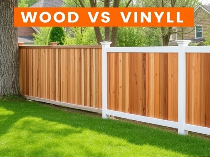 Wood vs Vinyl Fencing: A Comprehensive Guide