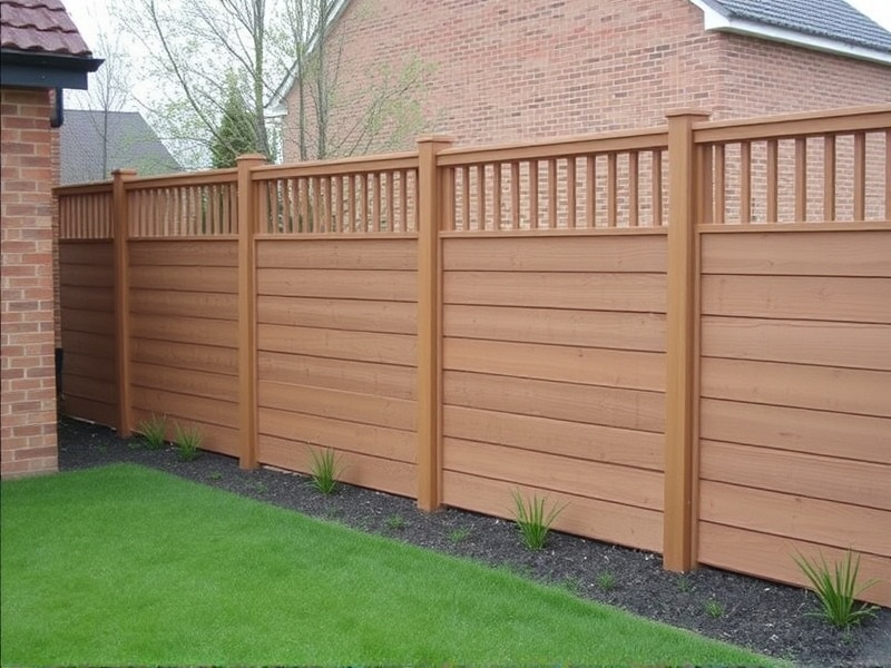 woodshades composite fencing