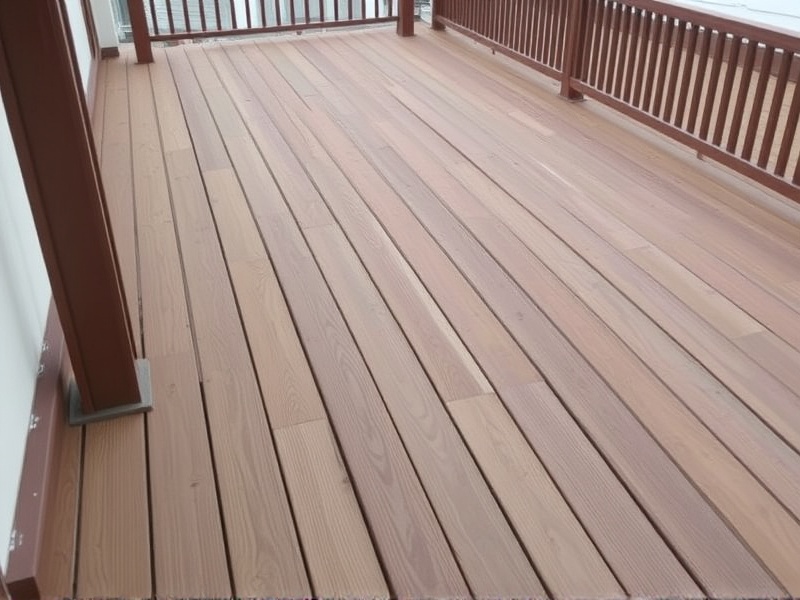 WPC composite decking quality tested China