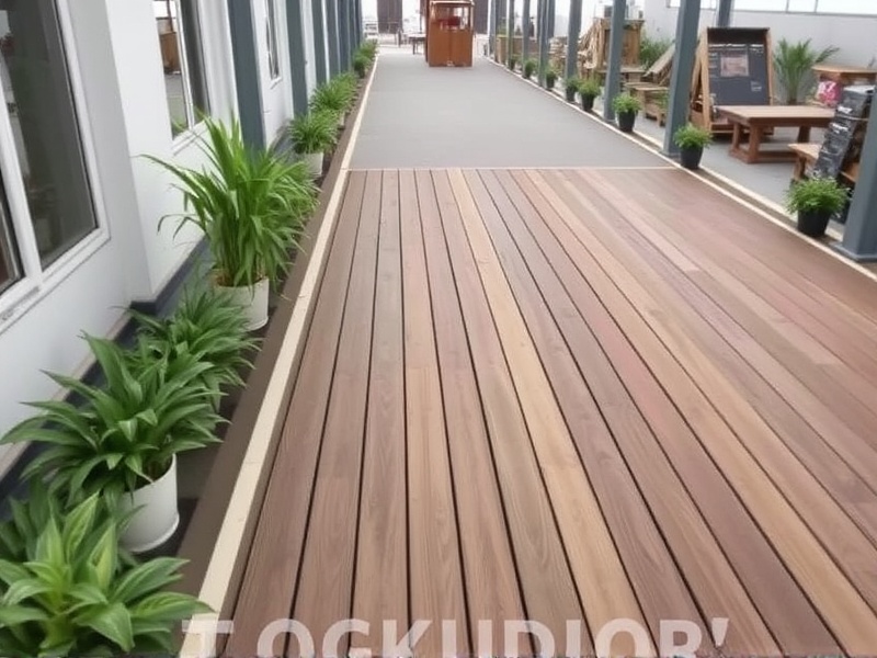 wpc decking outdoor factory